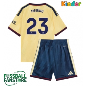 Arsenal Mikel Merino #23 Replik 3rd trikot Kinder 2026-27 Kurzarm (+ Kurze Hosen)